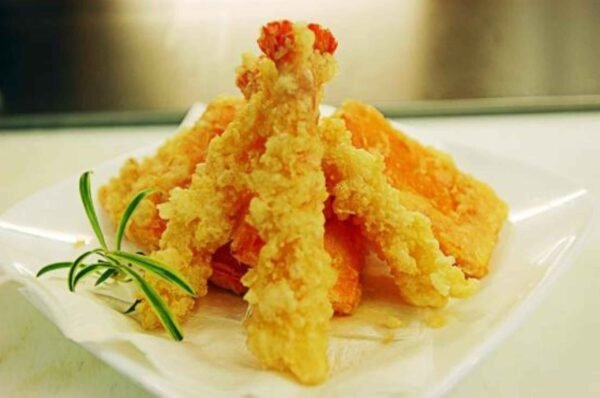 Yam & Prawn Tempura
