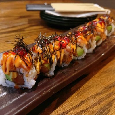 crazy salmon roll